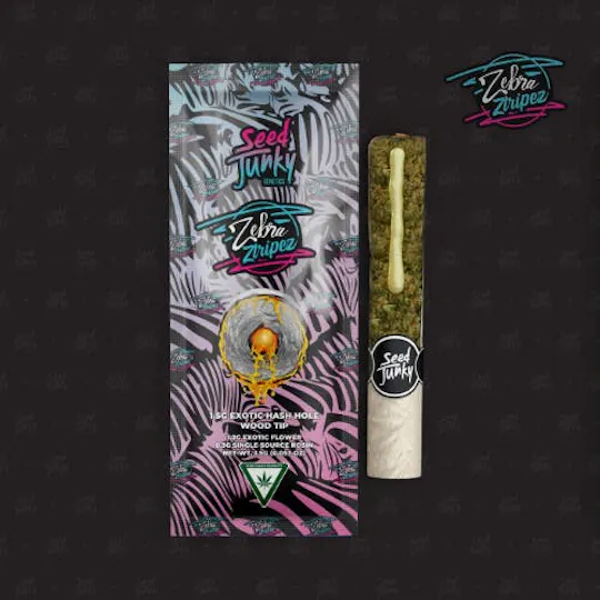 Seed Junky - Seed Junky | Zebra Ztripez | Infused Joint | 1.5g - 1