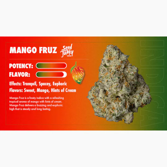Seed Junky - Seed Junky | Mango Fruz | Infused Joints | 0.6g each | 5pk - 1
