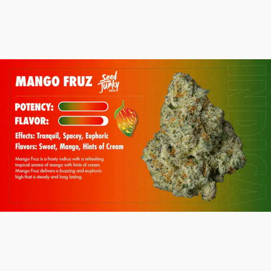 Seed Junky - Mango Fruz | Infused Blunt | 2g - 1