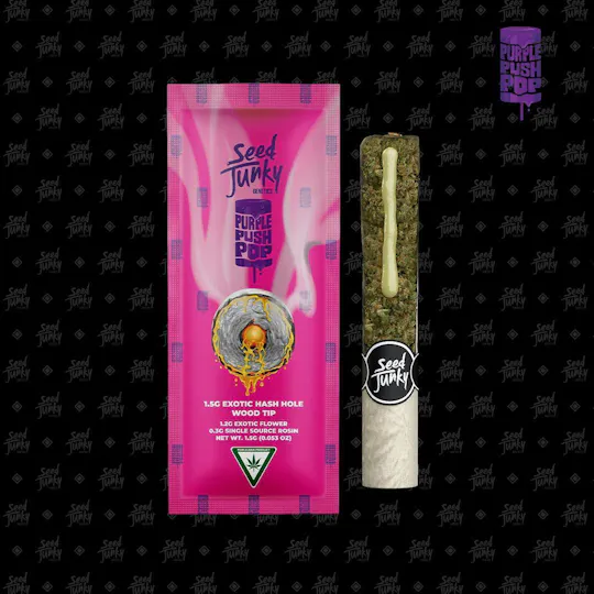 Seed Junky - Seed Junky | Purple Push Pop | Infused Joint | 1.5g - 1