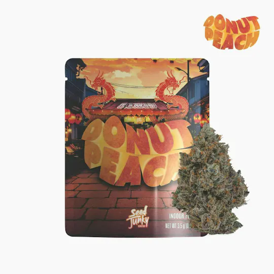 Seed Junky - Donut Peach | Big Buds | 3.5g - 1