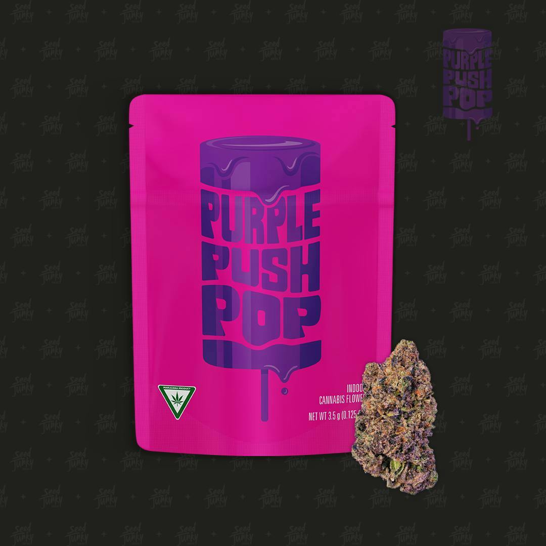 Seed Junky - Seed Junky | Purple Push Pop | Big Buds | 3.5g - 1