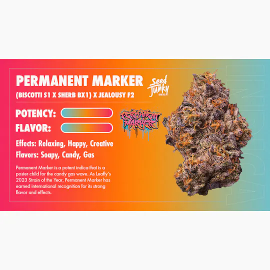 Seed Junky - Seed Junky | Permanent Marker | Infused Joints | 0.6g each | 5pk - 1