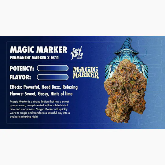 Seed Junky - Magic Marker | Joint | 1g - 1