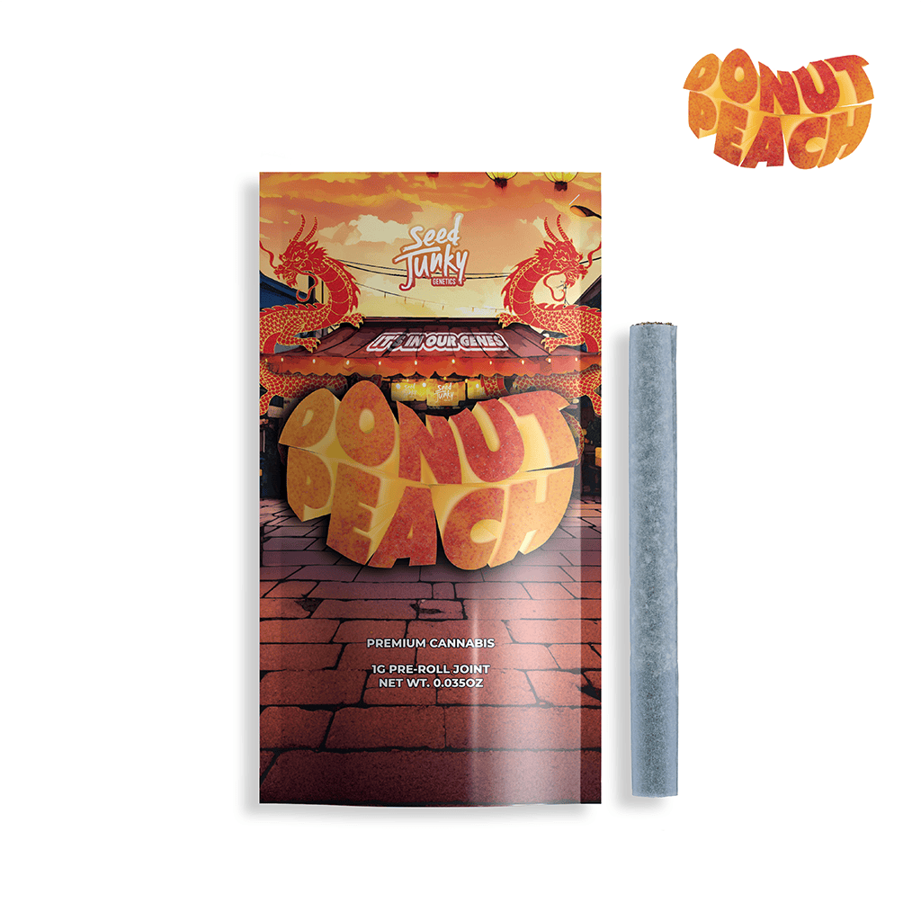Seed Junky - Seed Junky | Donut Peach | Joint | 1g - 1
