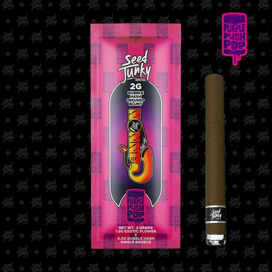 Seed Junky - Seed Junky | Purple Push Pop | Infused Blunt | 2g - 1