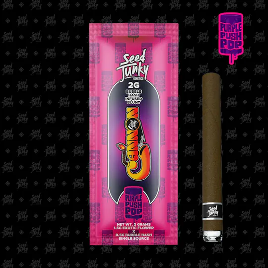 Seed Junky - Seed Junky | Purple Push Pop | Infused Blunt | 2g - 1