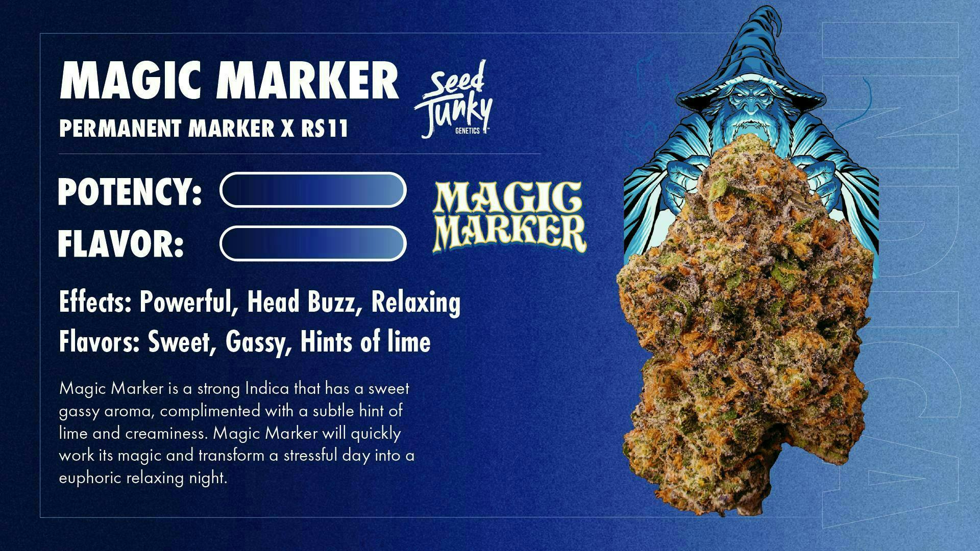 Seed Junky - Magic Marker | Infused Blunt | 2g - 1