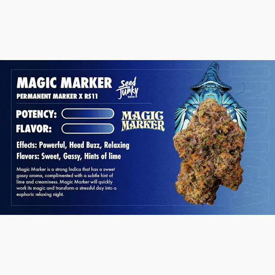 Seed Junky - Seed Junky | Magic Marker Mylar | Big Buds | 3.5g - 1