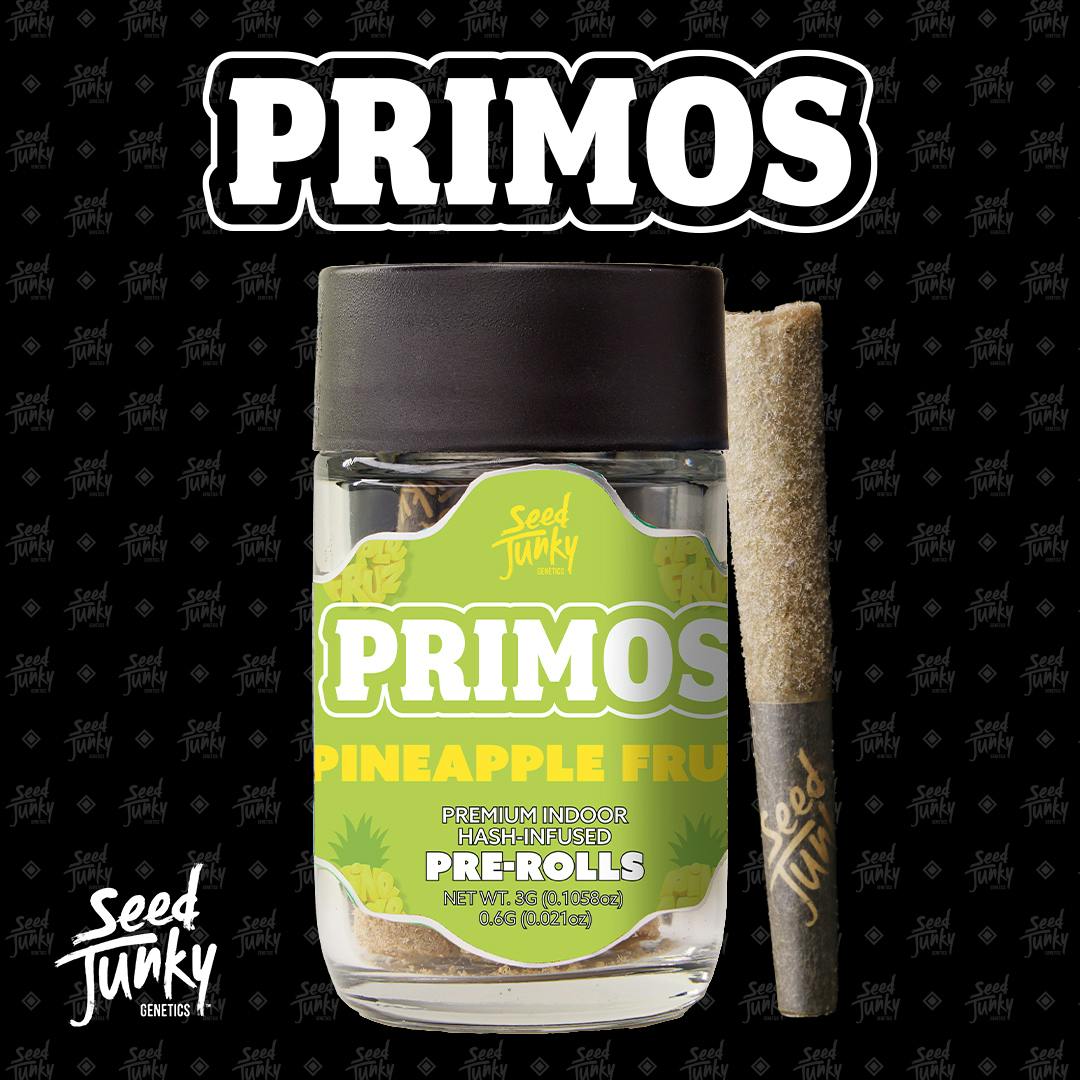 Seed Junky - Seed Junky | Pineapple Fruz | Infused Joints | 0.6g each | 5pk - 1
