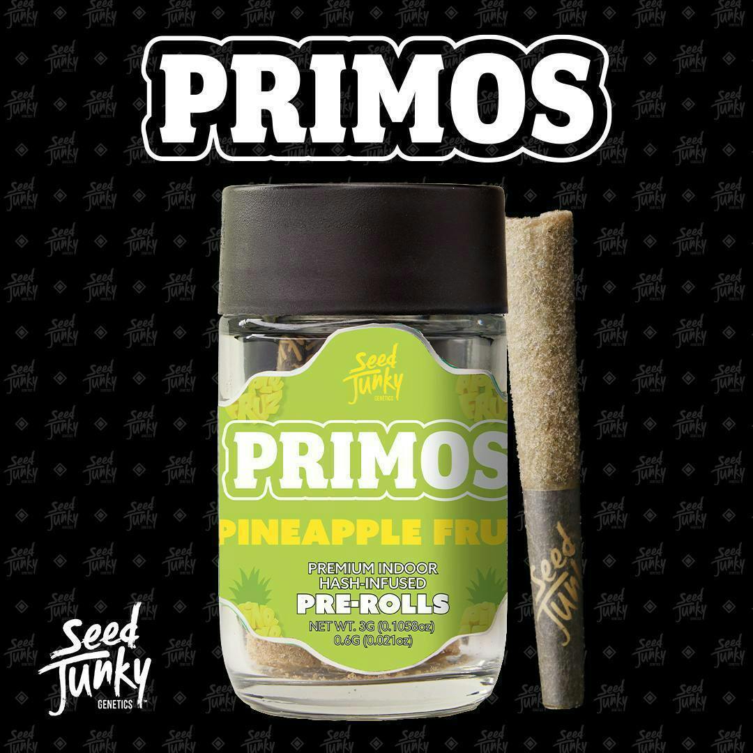 Seed Junky - Seed Junky | Pineapple Fruz | Infused Joints | 0.6g each | 5pk - 1