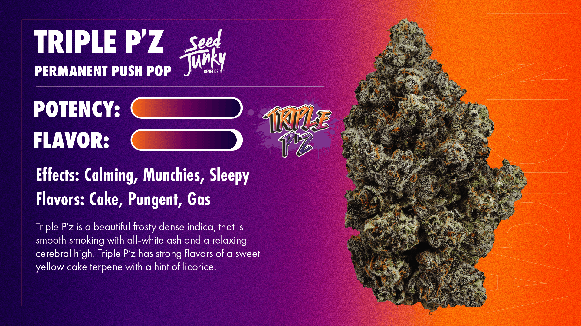 Seed Junky - Seed Junky | Triple P'z | Infused Joint | 1.5g - 1