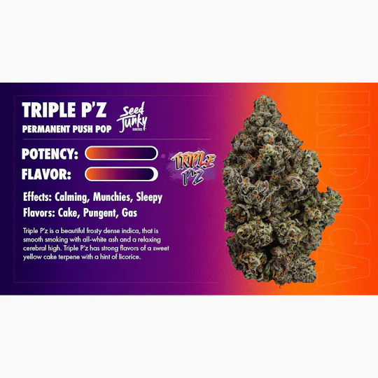 Seed Junky - Seed Junky | Triple P'z | Infused Joint | 1.5g - 1