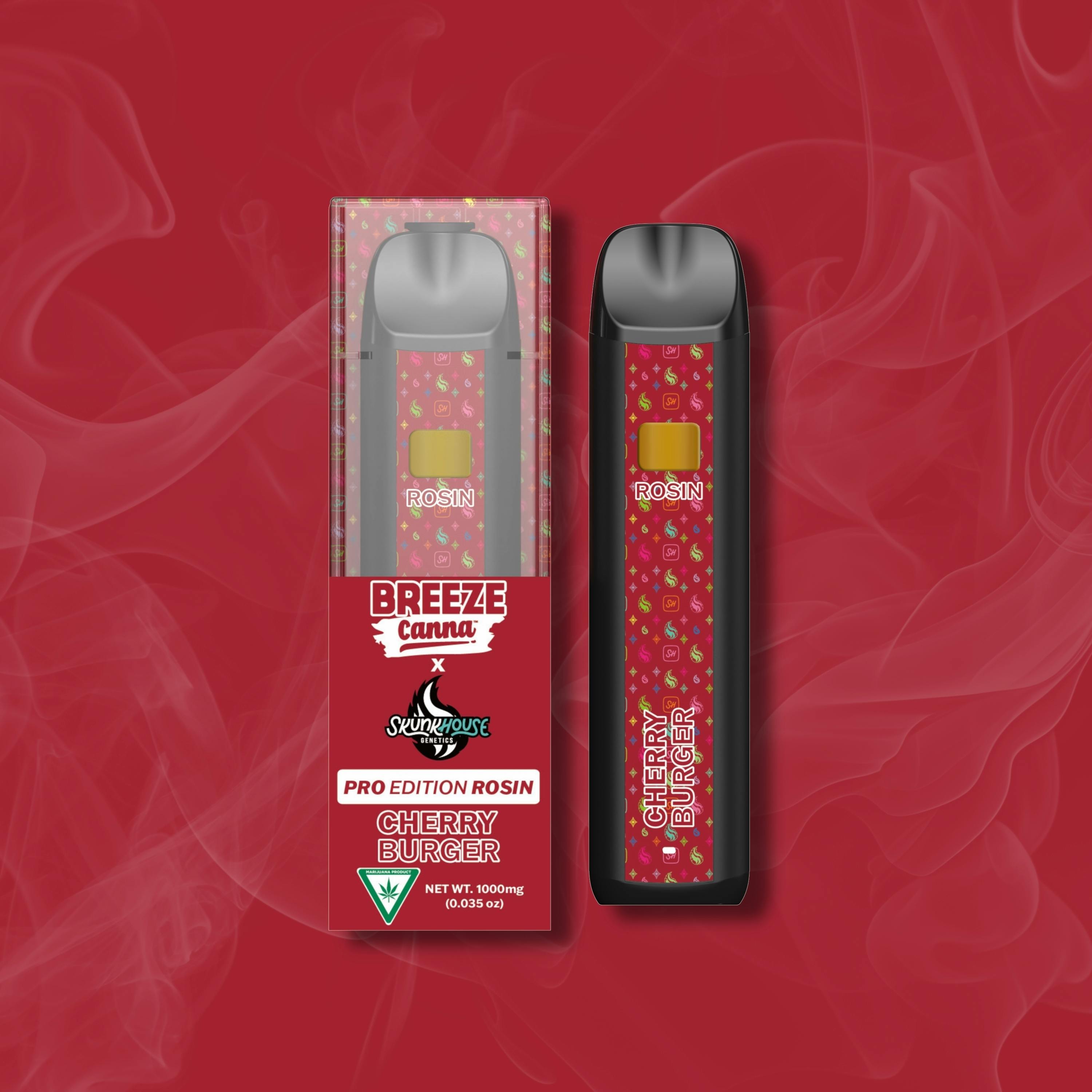 Breeze Canna - BREEZE Canna | Cherry Burger | Rosin PRO Disposable | 1g - 1