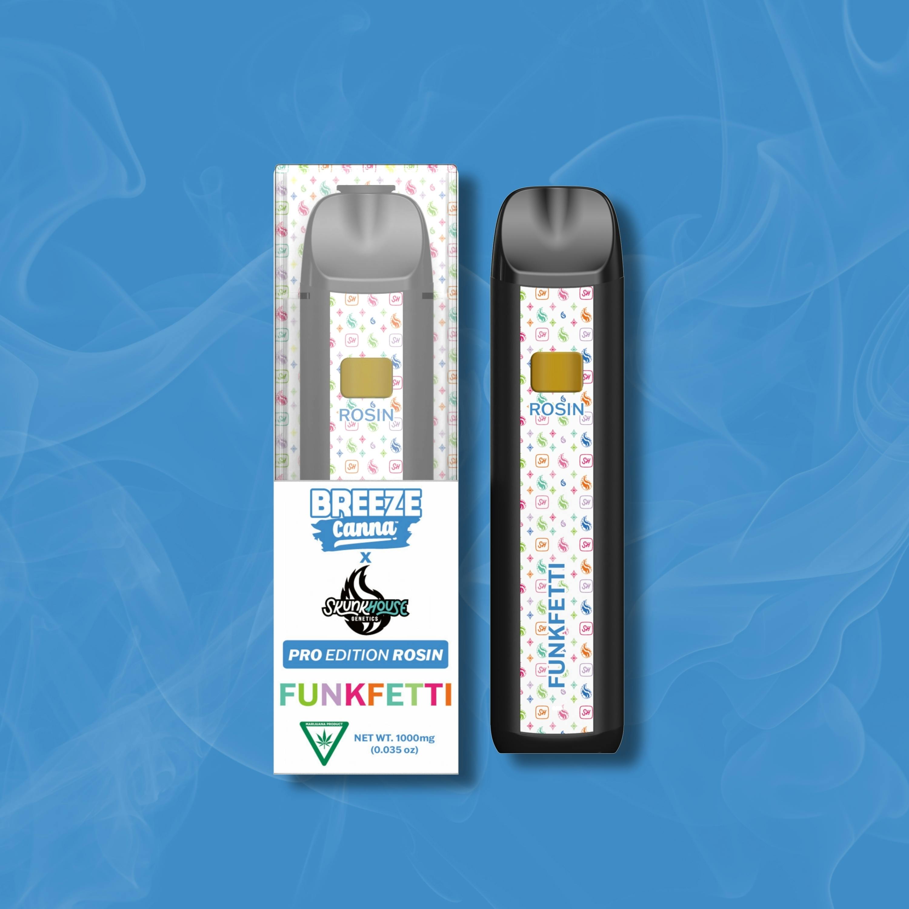 Breeze Canna - BREEZE Canna | Funkfetti | Rosin PRO Disposable | 1g - 1