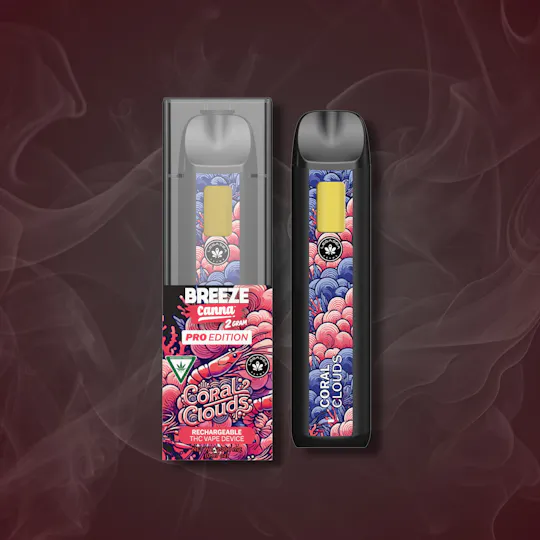 Breeze Canna - BREEZE Canna | Coral Clouds x Legasea | Collab PRO Disposable | 2g - 1