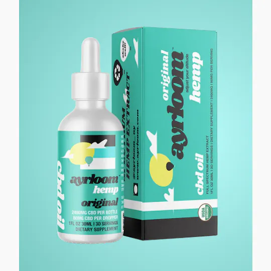 ayrloom - Ayrloom | Unflavord CBD Oil | Tincture | 2400mg CBN | 1fl oz - 1