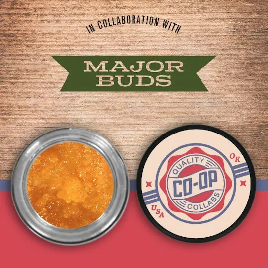 Co-op Collabs - Co-OP x Major Buds | Garlic Greeno | Sugar | 10g - 1