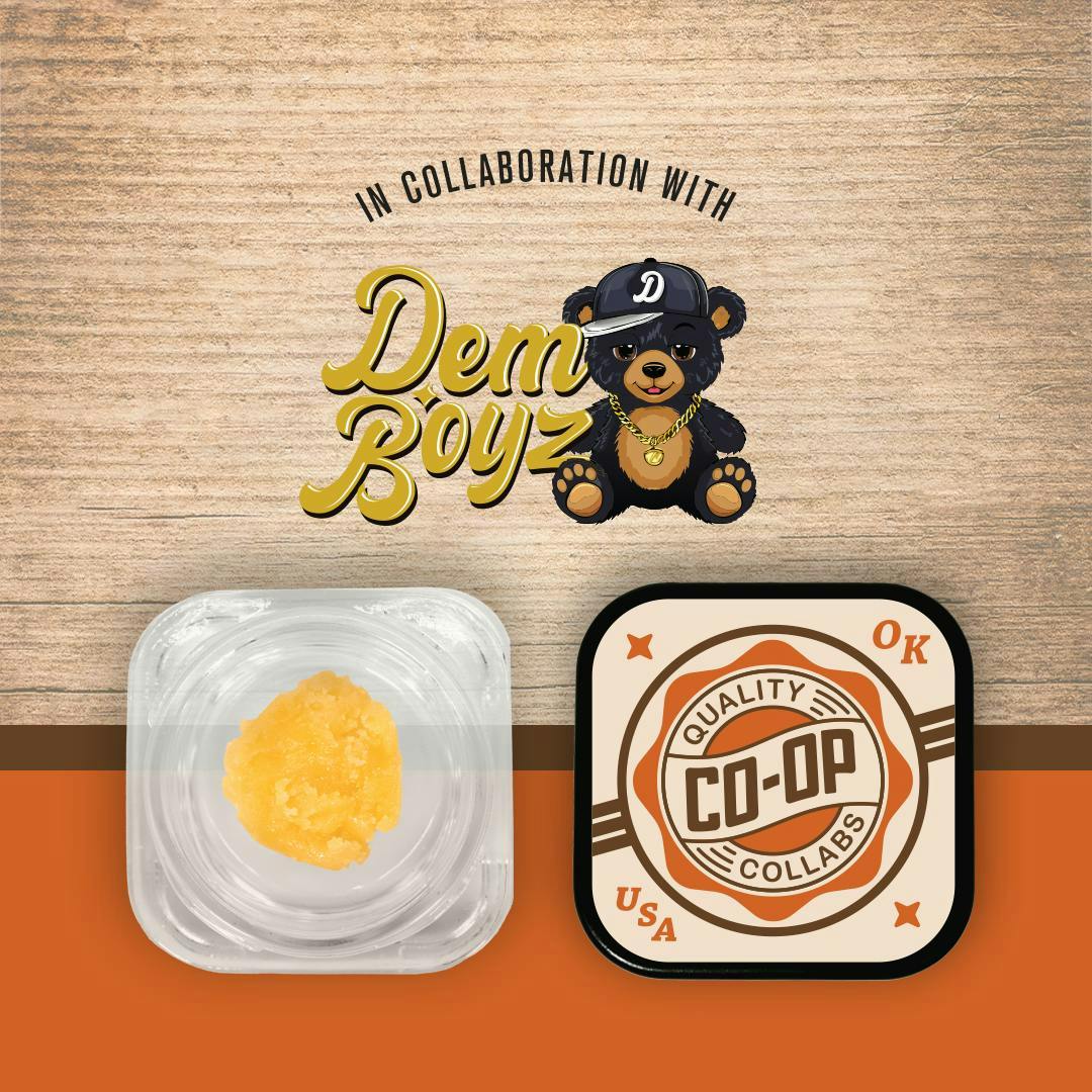 Co-op Collabs - CO-OP x Dem Boyz | Kush Cake | Badder | 2g - 1