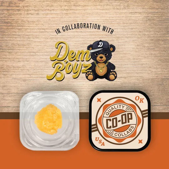 Co-op Collabs - CO-OP x Dem Boyz | Kush Cake | Badder | 2g - 1