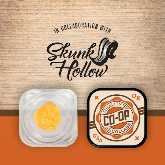 Co-op Collabs - CO-OP x Skunk Hollow | Gelato Cake | Badder | 2g - 1
