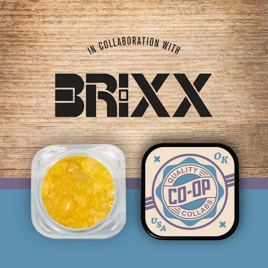 Co-op Collabs - CO-OP x Brixx | Pure Orange Zoap | Diamonds and Terps | 4g - 1