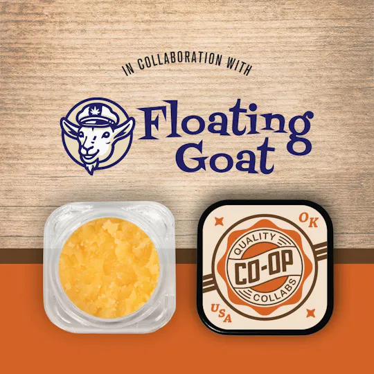 Co-op Collabs - CO-OP x Floating Goat | Lemon Walker | Badder | 4g - 1