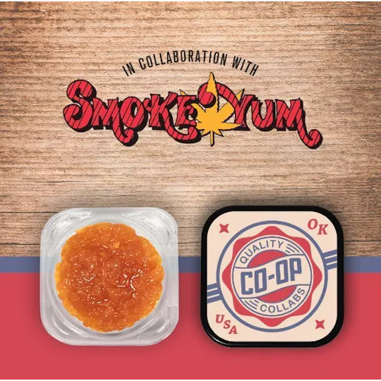 Co-op Collabs - CO-OP x Smoke Yum | Strawberry Kush Milk | Sugar | 4g - 1