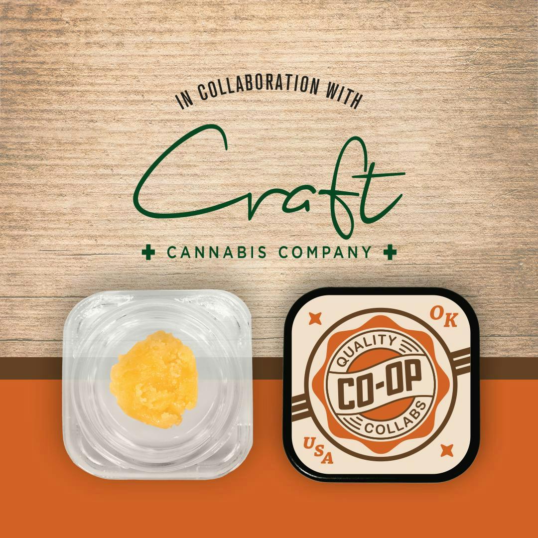 Co-op Collabs - CO-OP x Craft Cannabis | Divine Mintz | Badder | 2g - 1