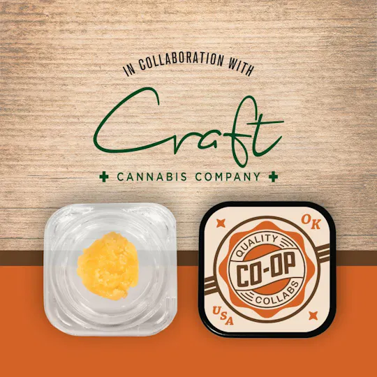 Co-op Collabs - CO-OP x Craft Cannabis | Divine Mintz | Badder | 2g - 1