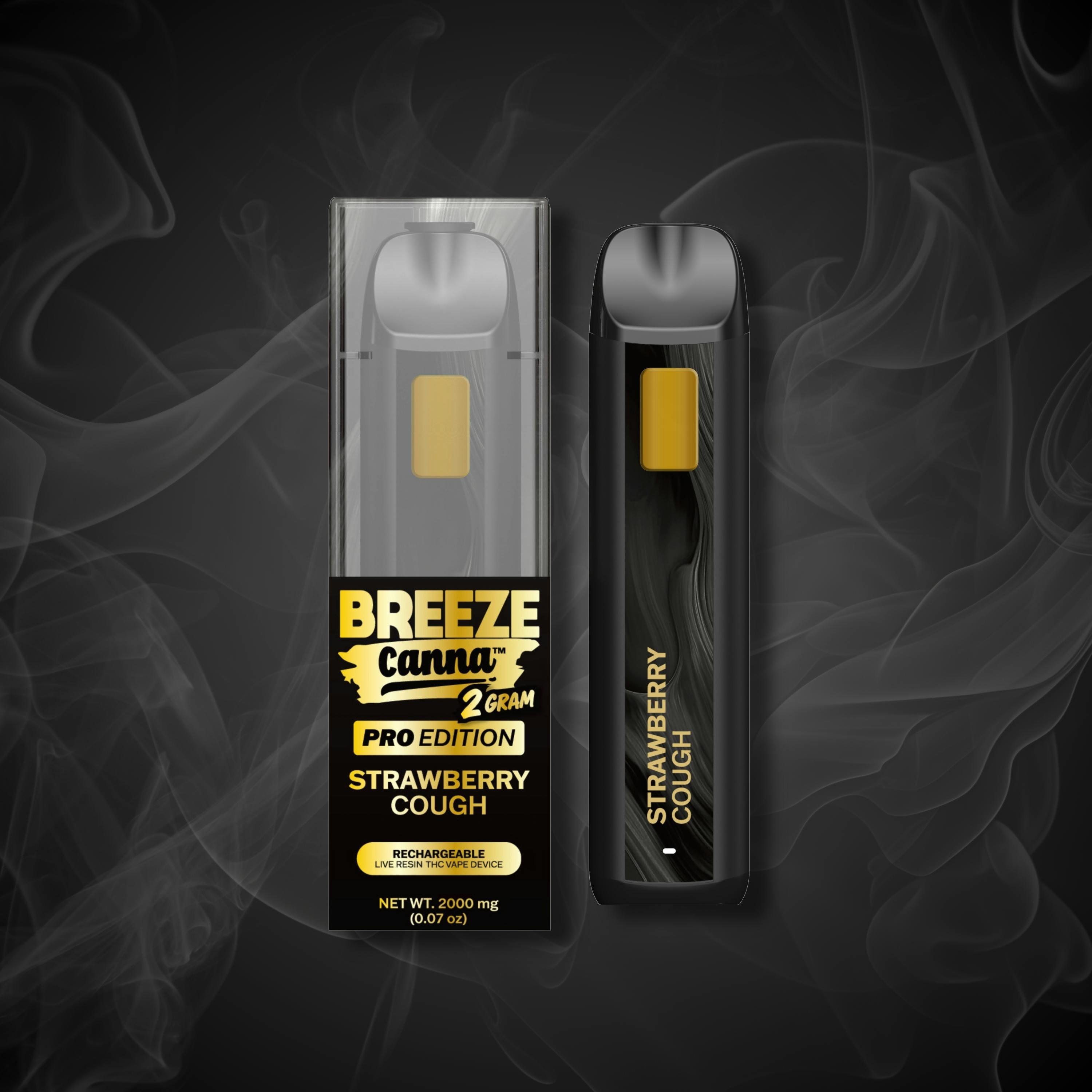Breeze Canna - BREEZE Canna | Strawberry Cough | PRO Disposable | 2g - 1