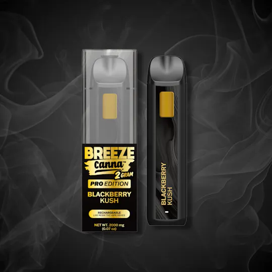 Breeze Canna - BREEZE Canna | Blackberry Kush | PRO Disposable | 2g - 1
