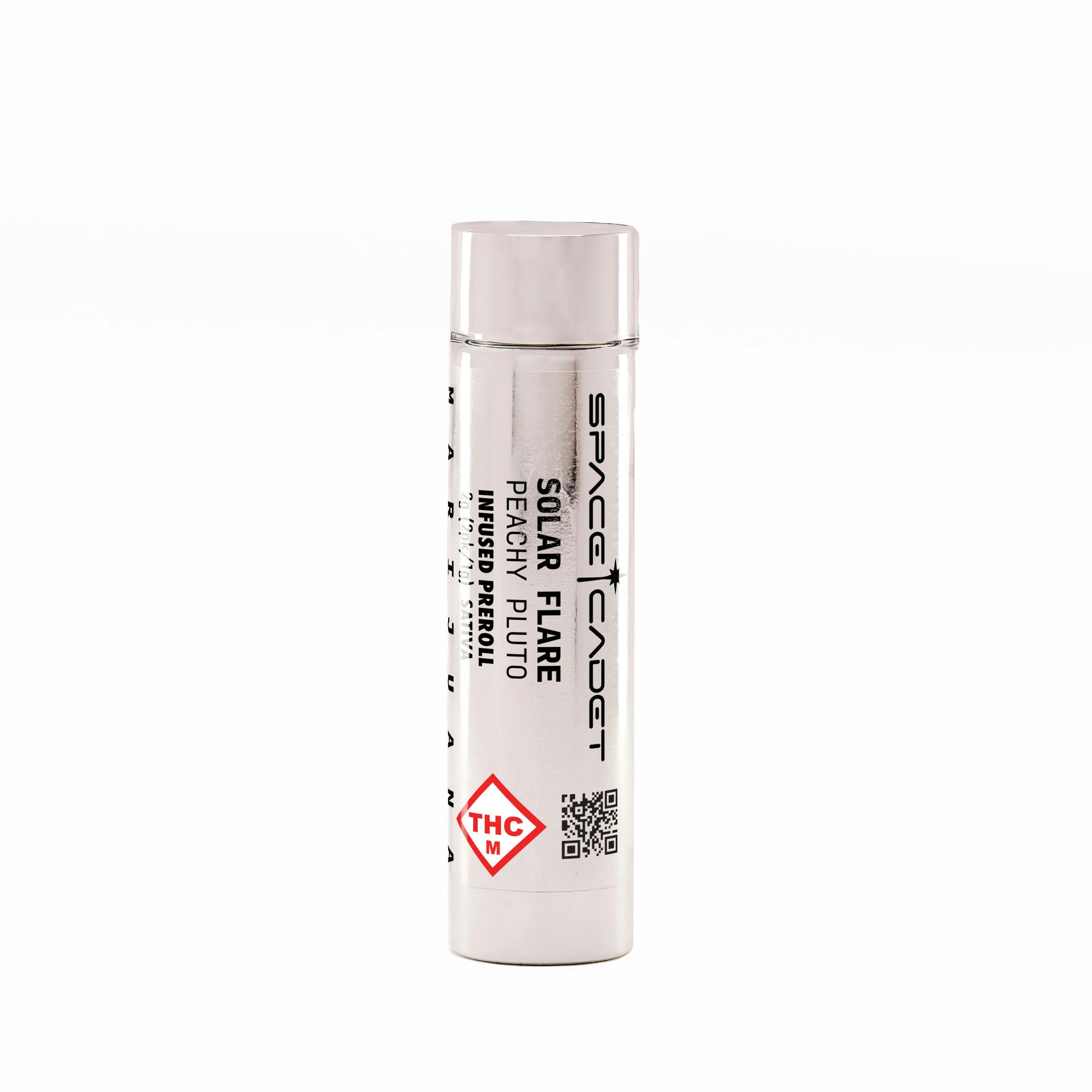 Space Cadet - Peachy Pluto 1g Infused Solar Flare Prerolls 2-Pack - 1