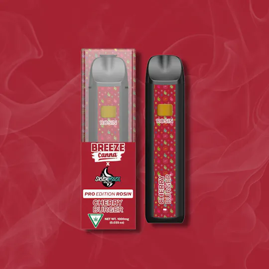 Breeze Canna - BREEZE Canna | Cherry Burger | Rosin PRO Disposable | 1g - 1