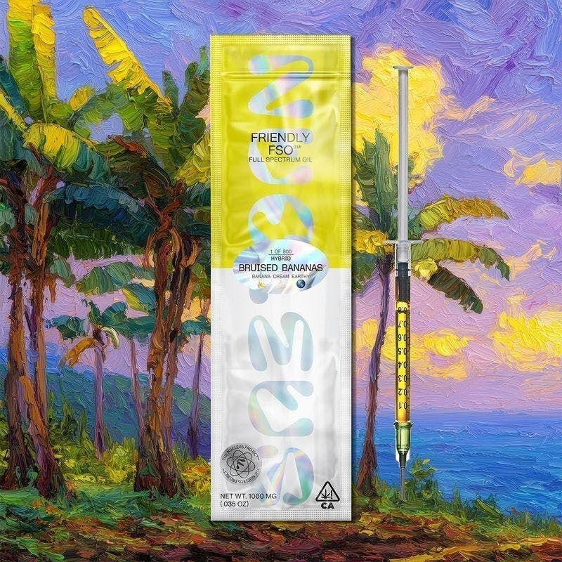 Friendly Brand - Friendly Brand | Live Resin | Bruised Bananas | Extract Oils | 1g - 1