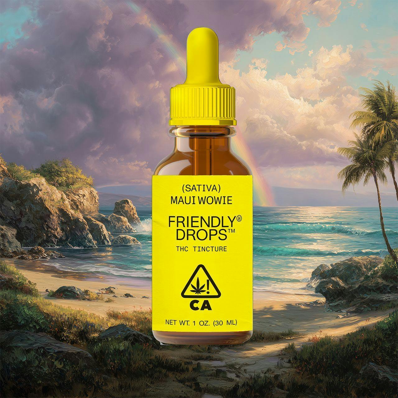 Friendly Brand - Friendly Brand | Friendly Drops | Maui Wowie | Tinctures | 1000mg | 30ml - 1