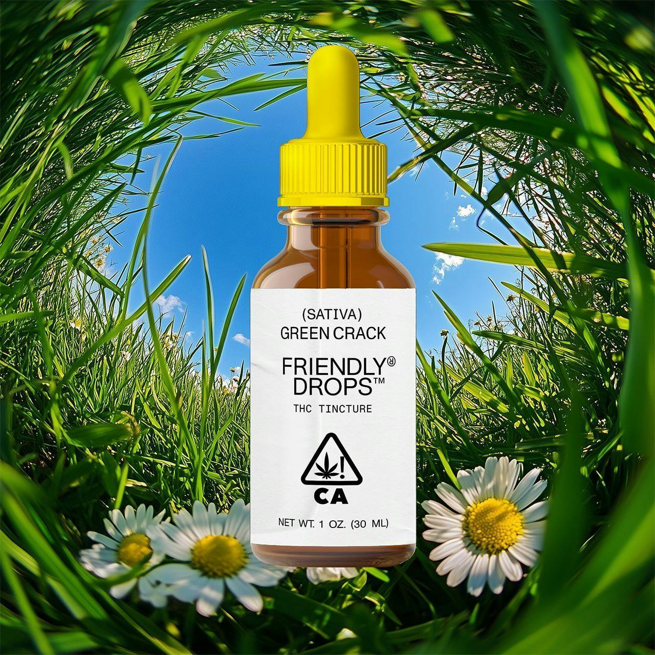 Friendly Brand - Friendly Brand | Friendly Drops | Green Crack | Tinctures | 1000mg | 30ml - 1