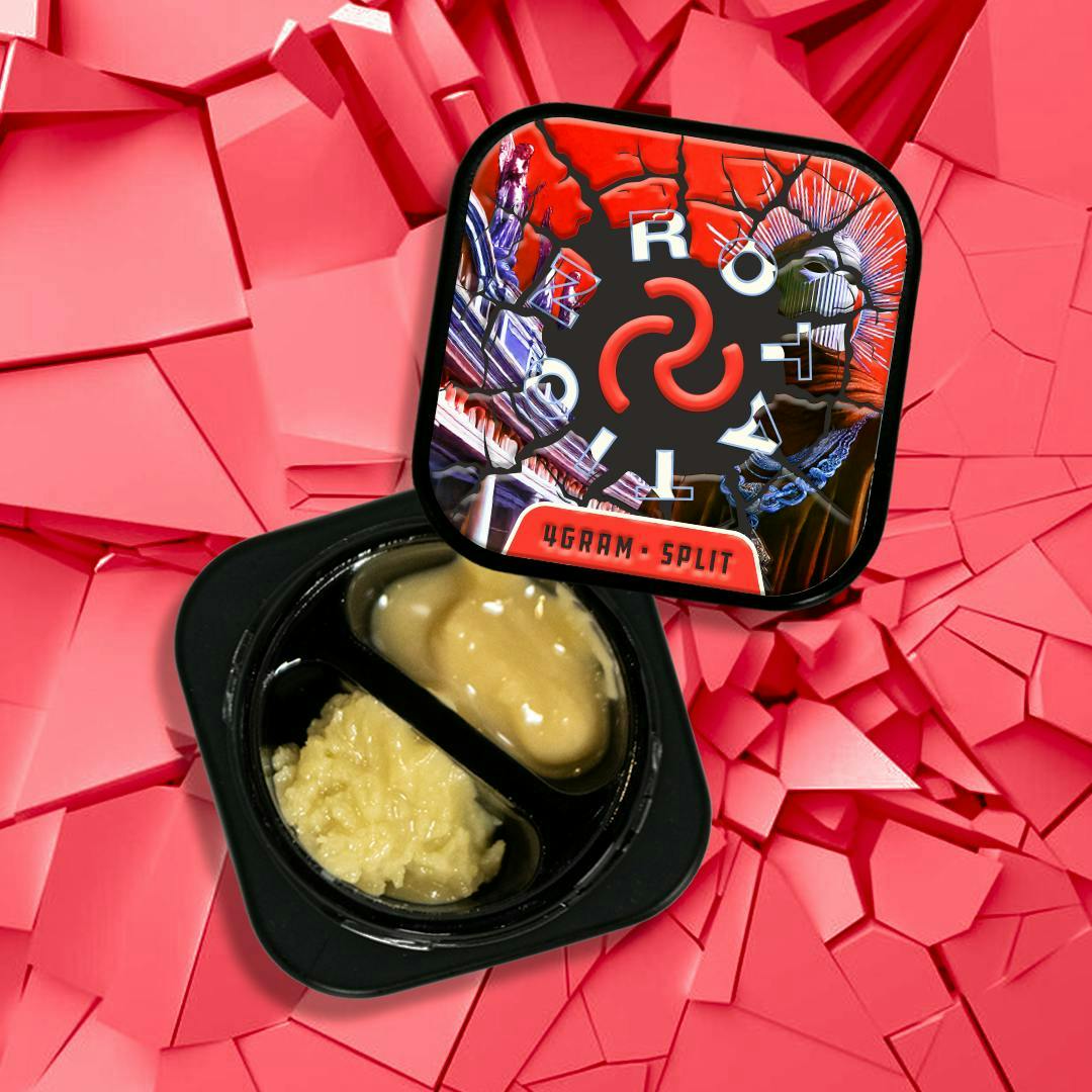 Rotation - Rotation | Gorilla Cookiez + Burger Milk | Splits Live Hash Rosin | 4g - 1