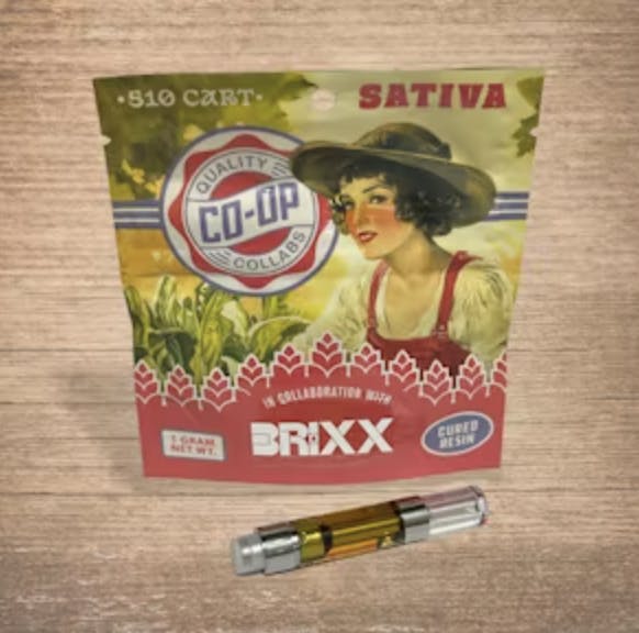 Co-op Collabs - CO-OP x Brixx | Green Apple Runtz | Cartridge | 1g - 1