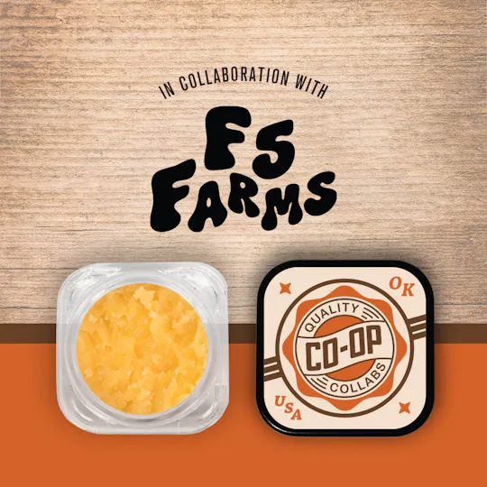 Co-op Collabs - CO-OP x F5 | Cristalino Cupcake | Badder | 28g - 1