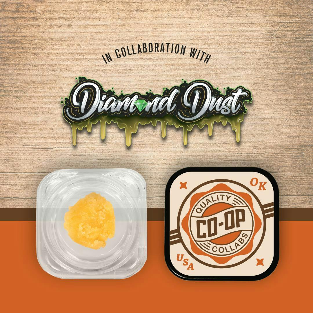 Co-op Collabs - CO-OP x Diamond Dust | White Truffle | Badder | 4g - 1