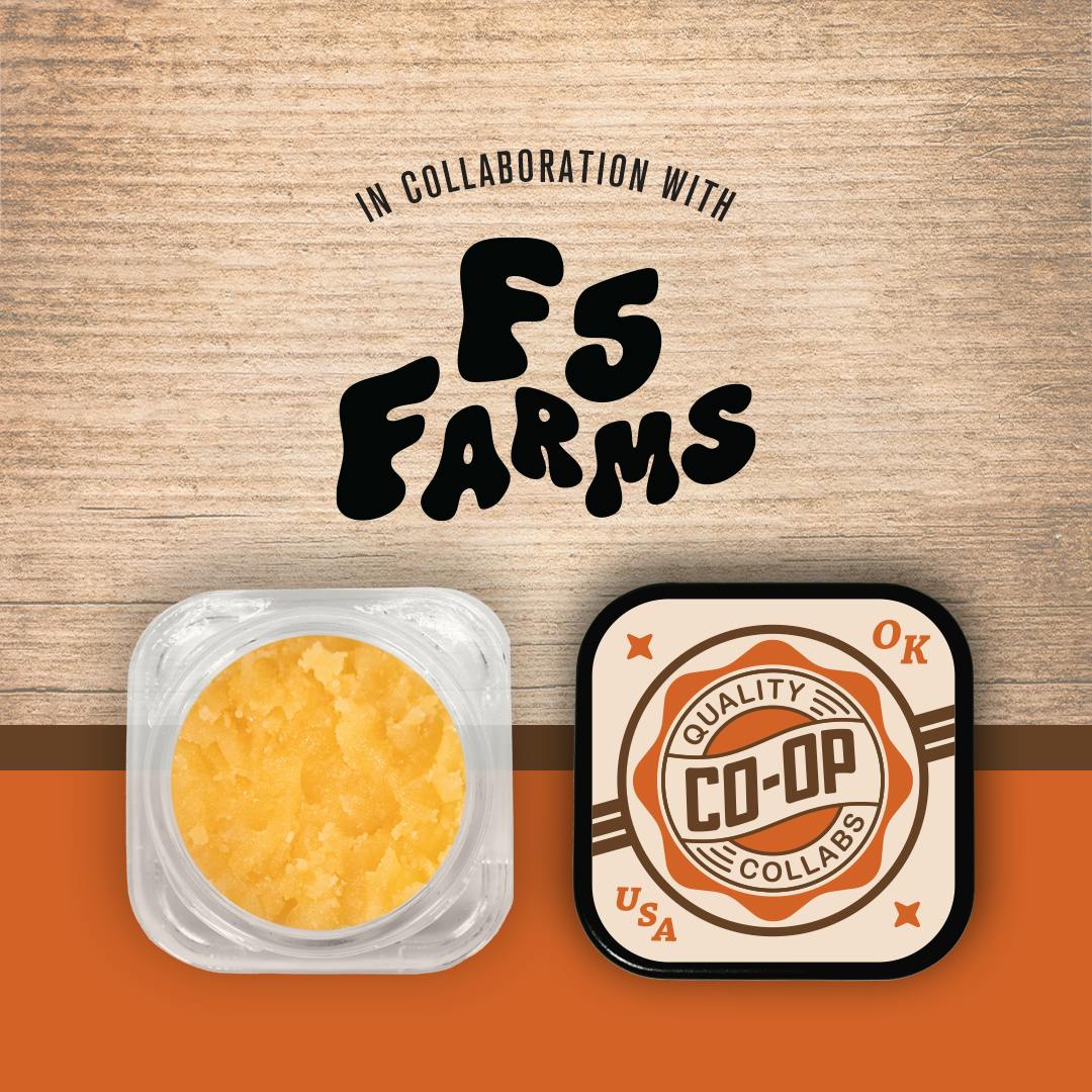 Co-op Collabs - CO-OP x F5 | Cristalino Cupcake | Badder | 10g - 1