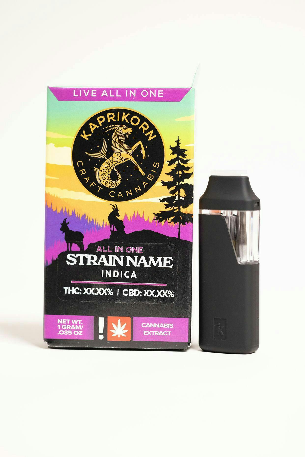 Kaprikorn - Kaprikorn | Daily Grape | Live Resin Disposable | 1g - 1