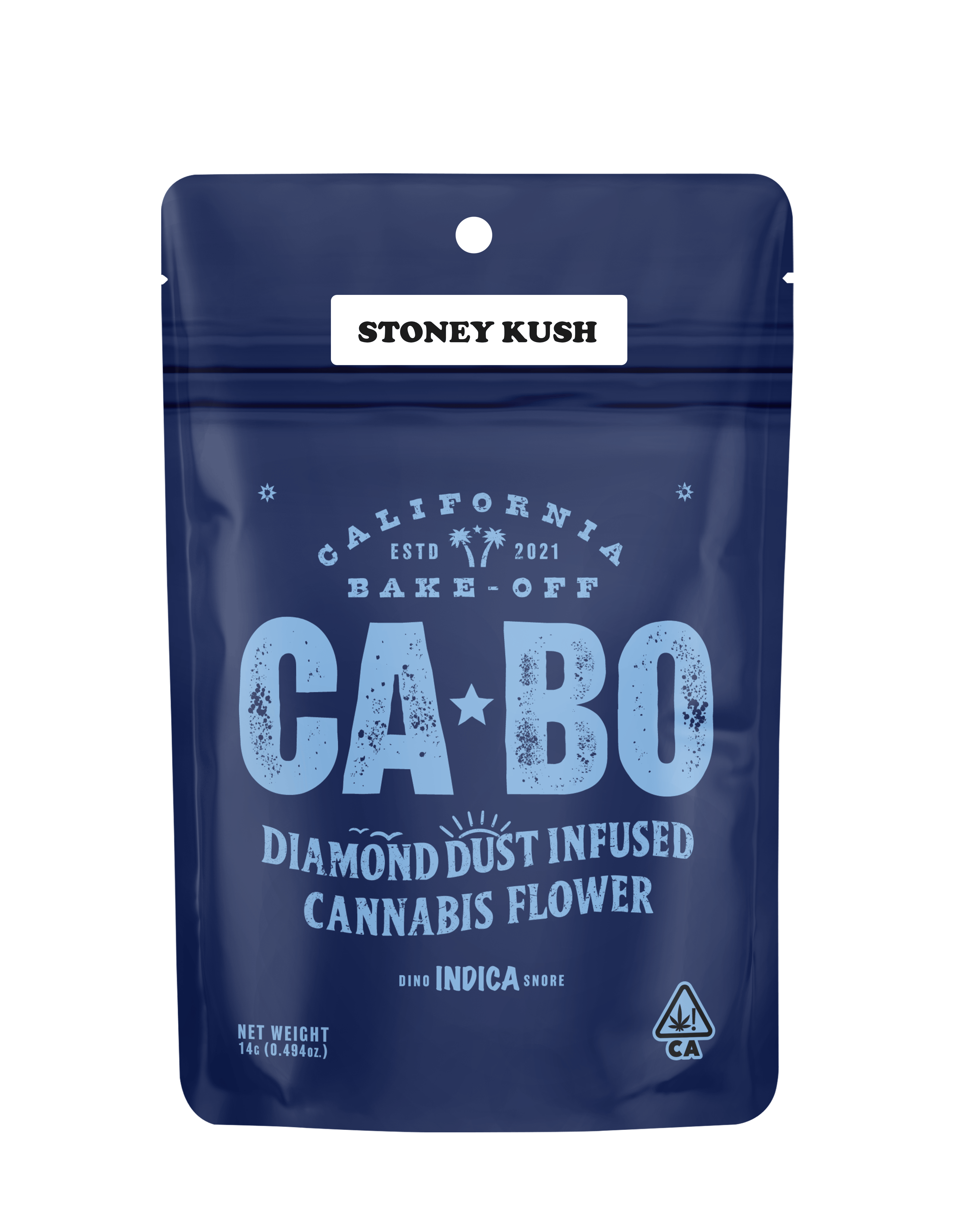 CABO - CABO Diamond Dust Infused 14g Flower - Stoney Kush - Indica - 1