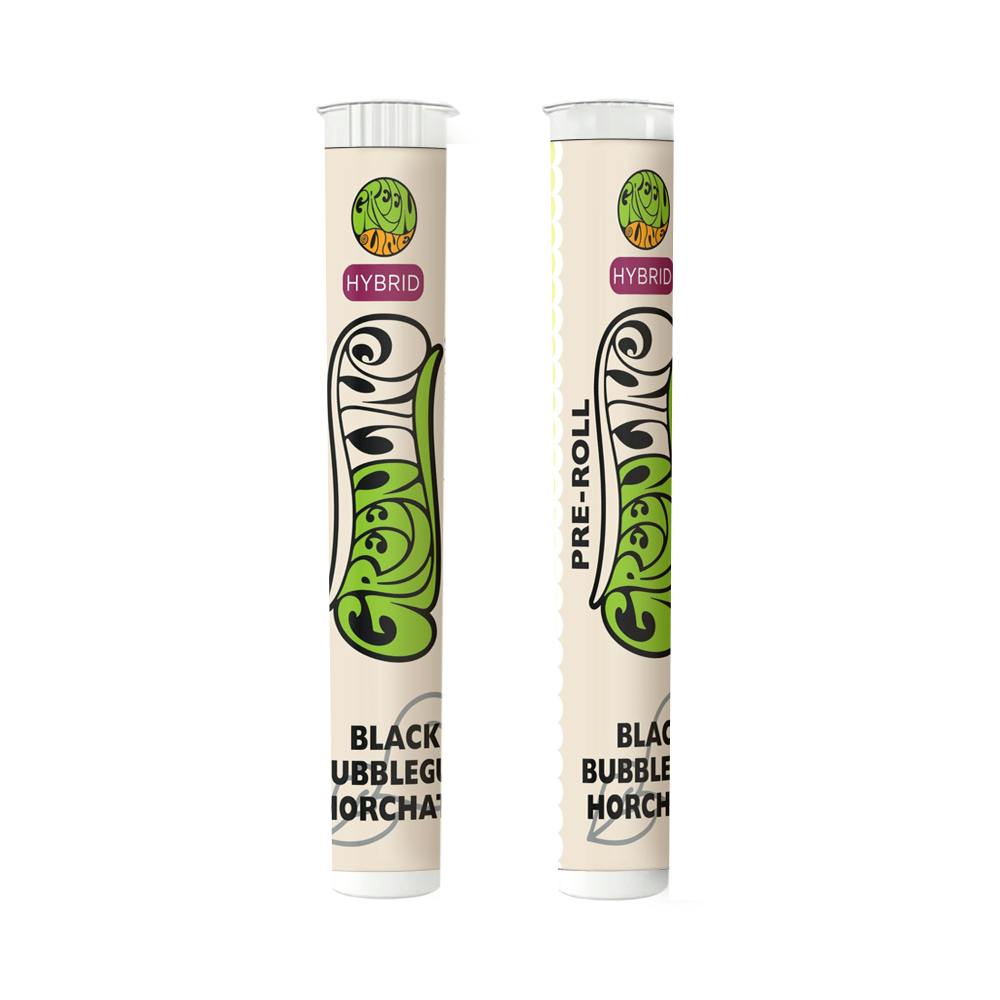 Greenline - Black Bubblegum Horchata - Indoor Flower Pre-Roll - Hybrid - 1g - 1