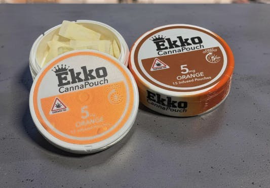 EkkoEssence - EkkoEssence | CannaPouch | Orange Infused Pouches | 75mg | 15ct | 5mg/ea - 1