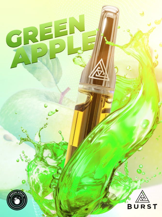 Pyramid - Pyramid | Green Apple | Burst Cartridge | 1g - 1