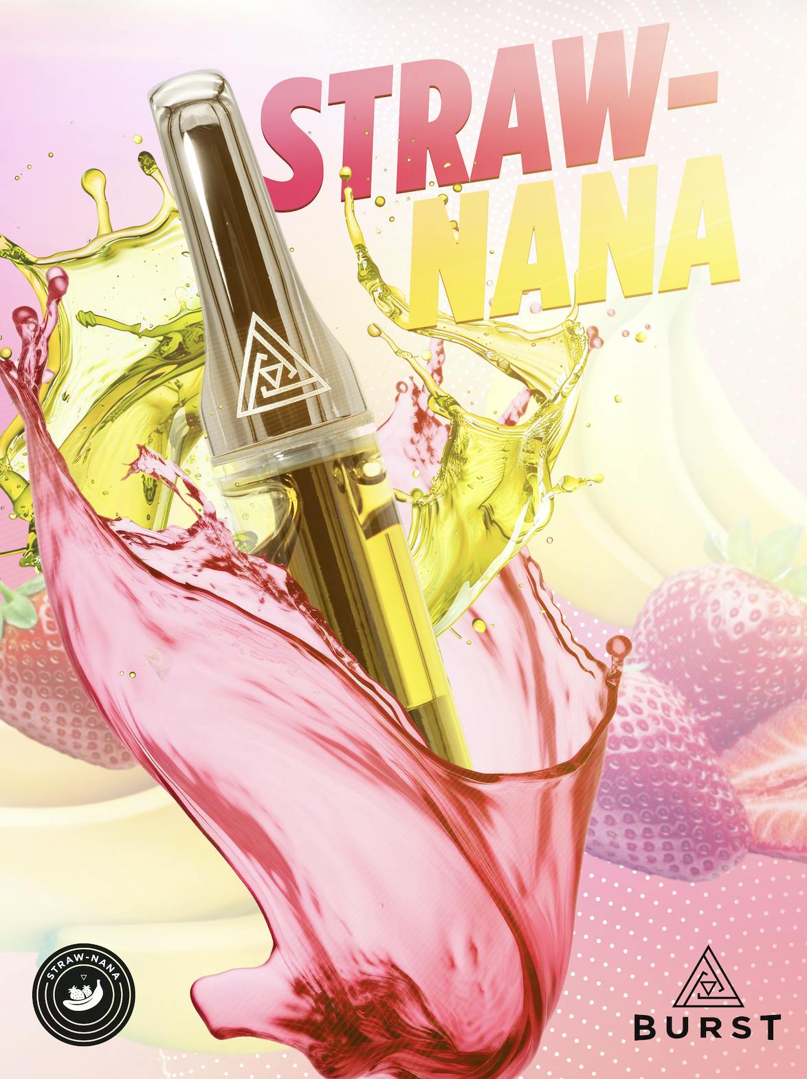 Pyramid - Pyramid | Strawnana | Burst Cartridge | 1g - 1