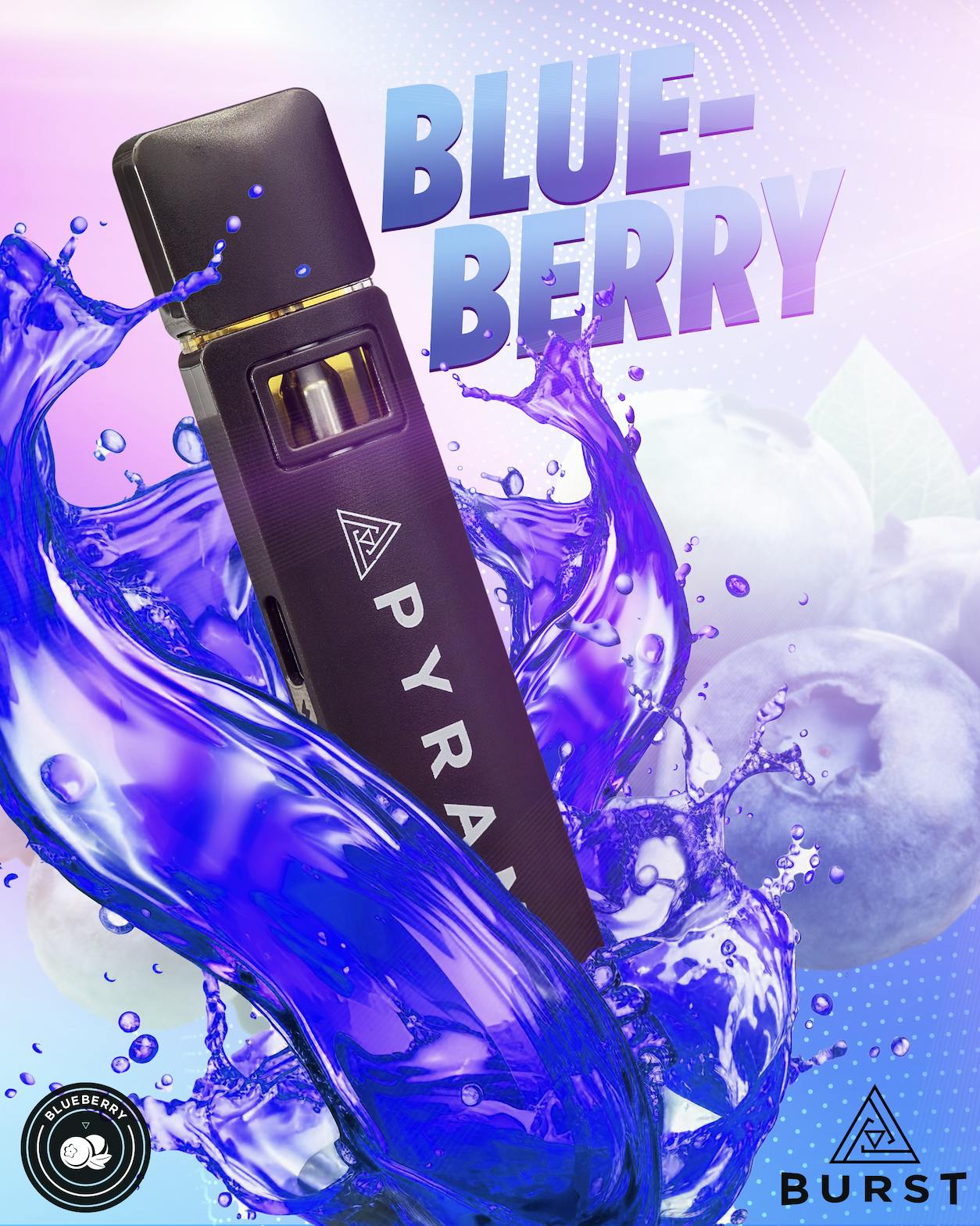 Pyramid - Pyramid | Blueberry | Burst Disposable | 1g - 1