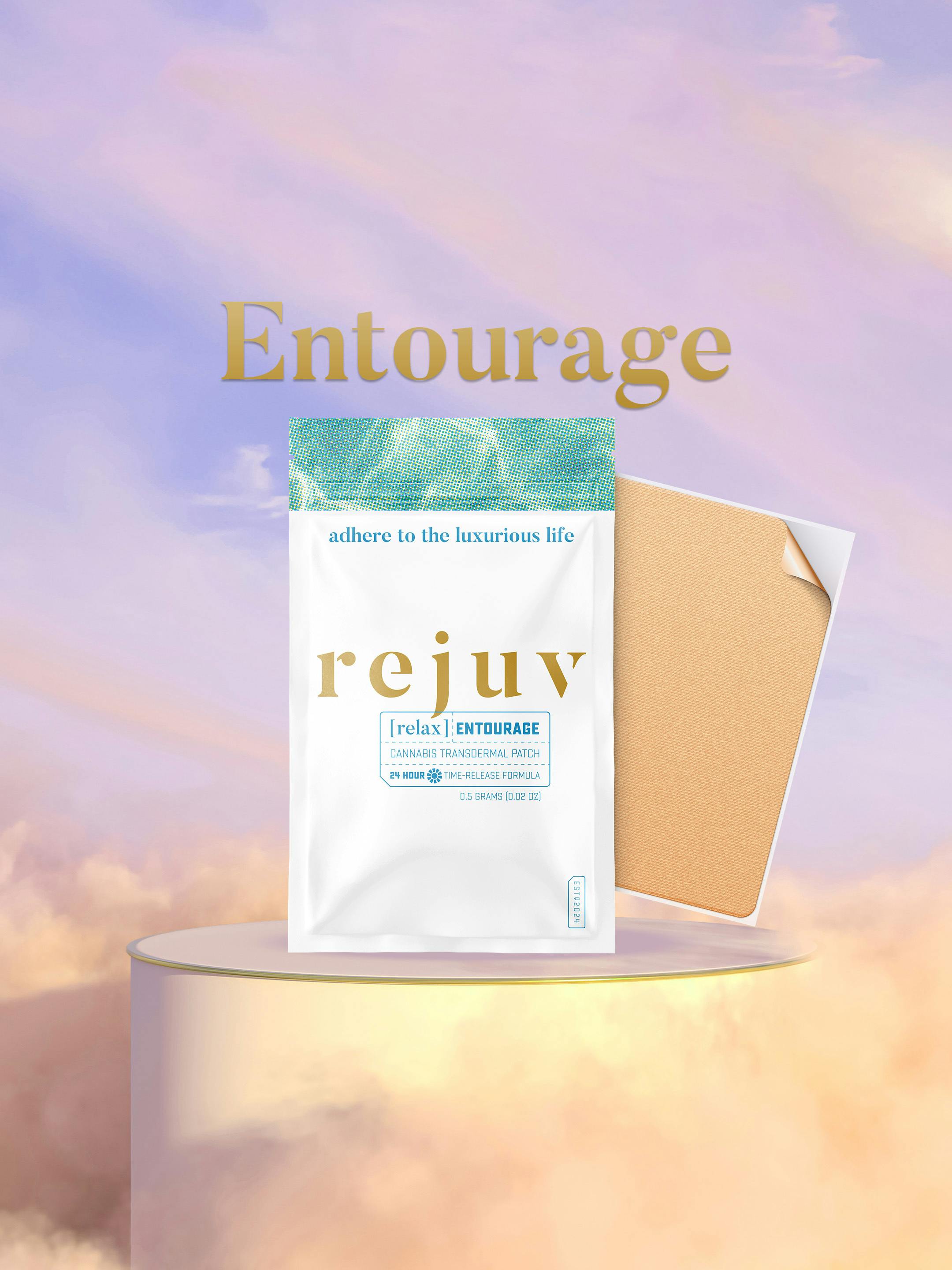 Rejuv - Rejuv | Entourage | Transdermal Patch | 15mg THC/10mg CBD/5mg CBN - 1